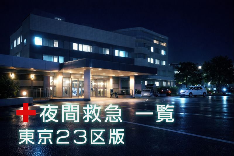 正月・夜間救急[東京23区]一覧