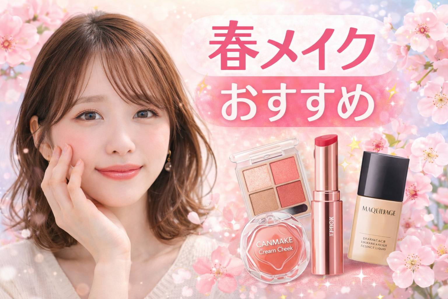 春のおすすめメイク 2026年